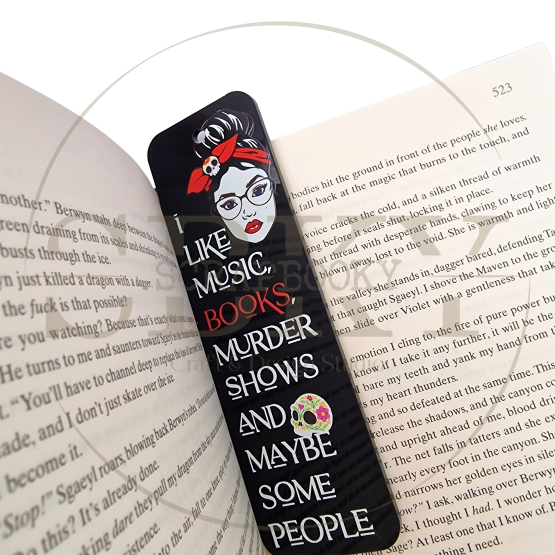 Acrylic Bookmark 