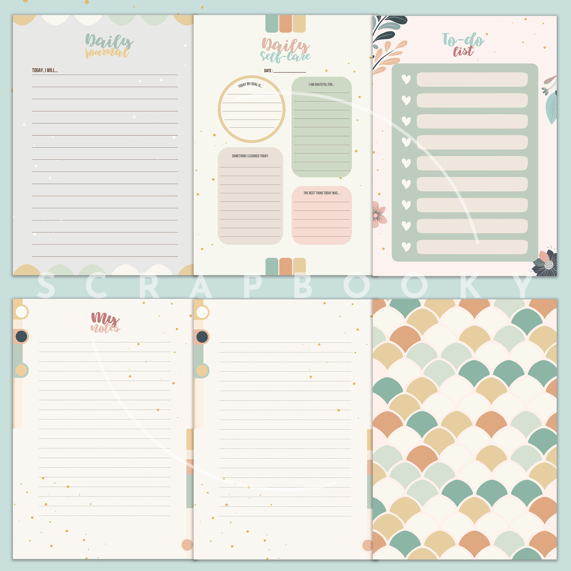 Digital Pages For Planner 