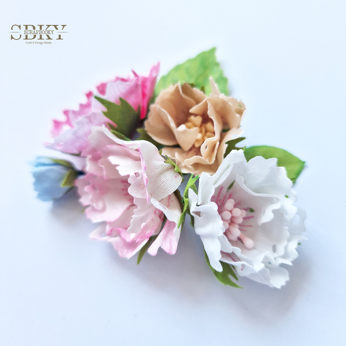 Handmade Flowers ND - Set of 5, N1