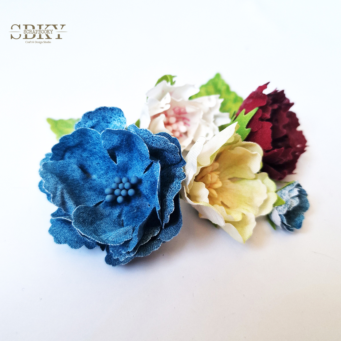 Handmade Flowers ND - Set of 5, N11