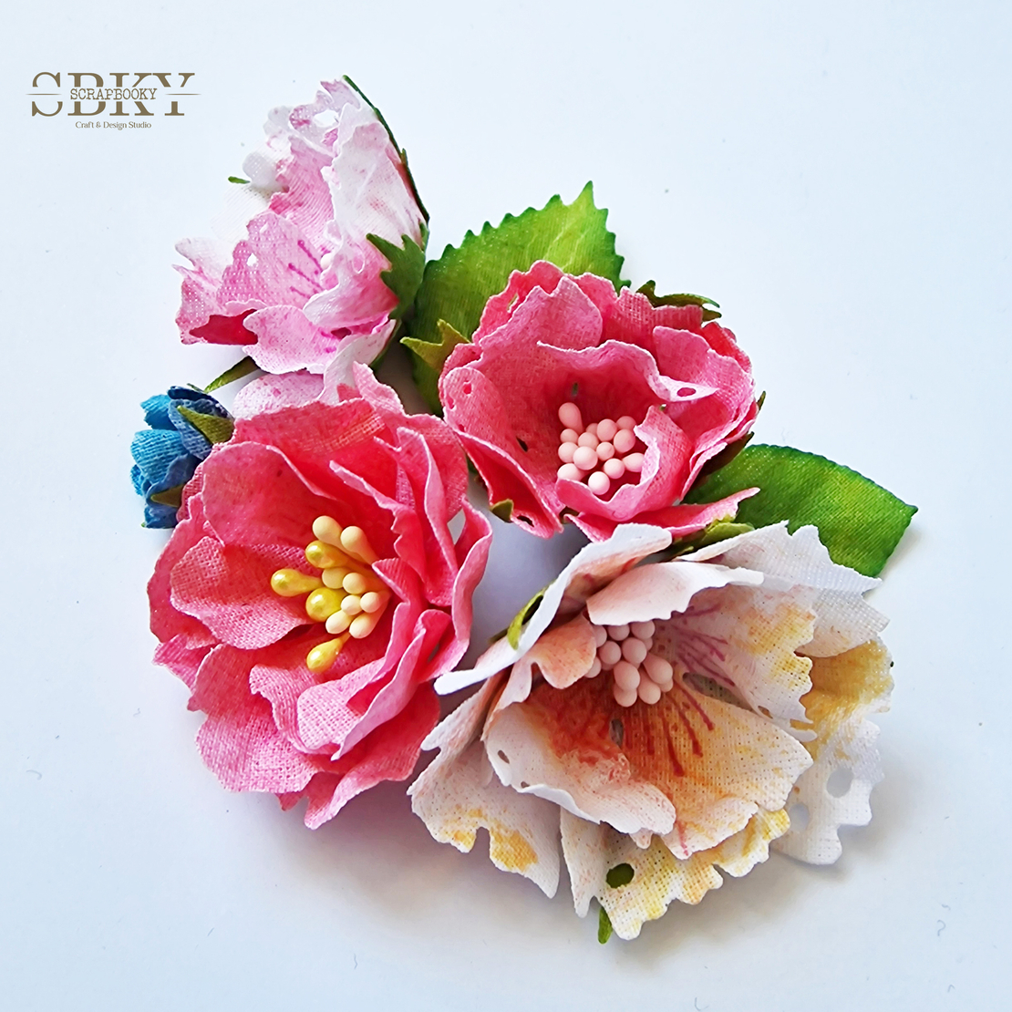 Handmade Flowers ND - Set of 5, N22