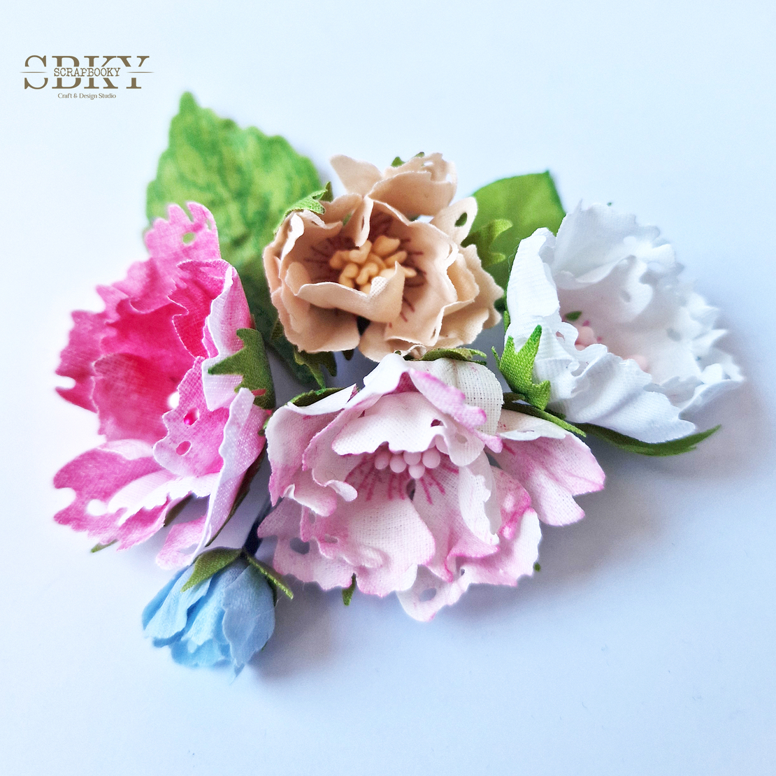 Handmade Flowers ND - Set of 5, N1