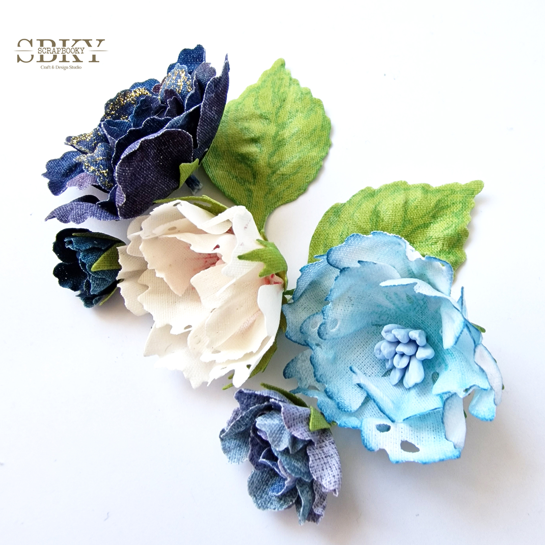 Handmade Flowers ND - Set of 5, N27
