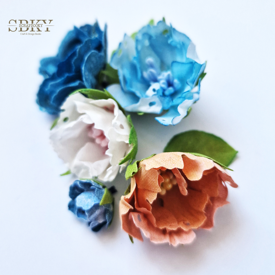 Handmade Flowers ND - Set of 5, N16
