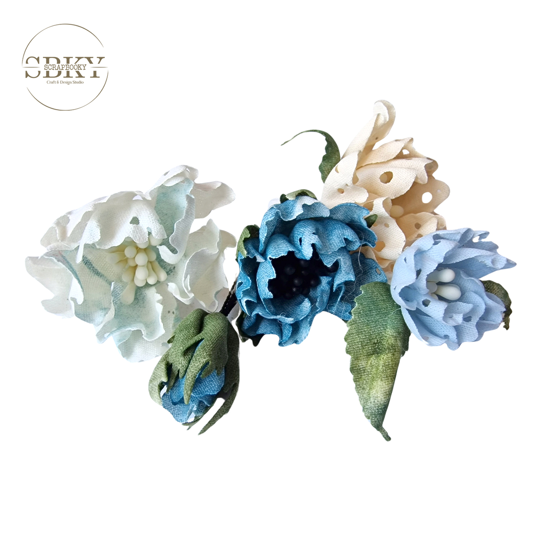 Handmade Flowers - Set of 5, N11