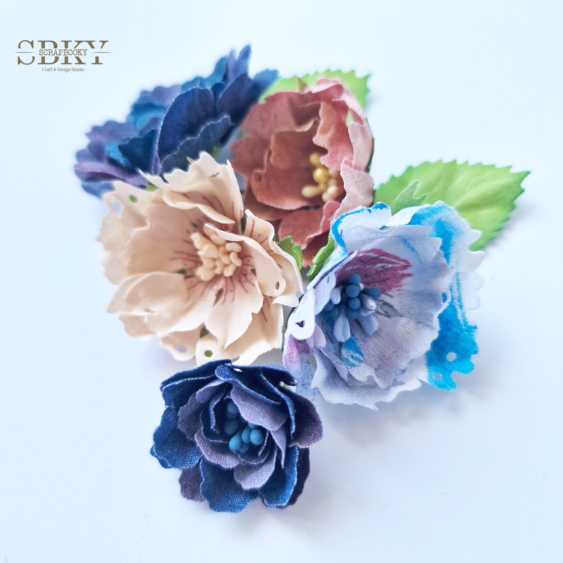 Handmade Flowers ND - Set of 5, N5