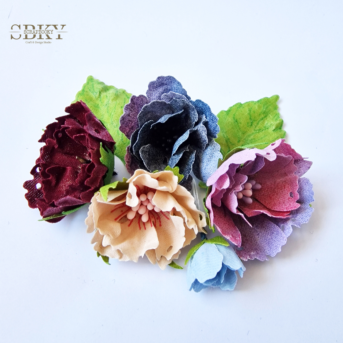 Handmade Flowers ND - Set of 5, N19