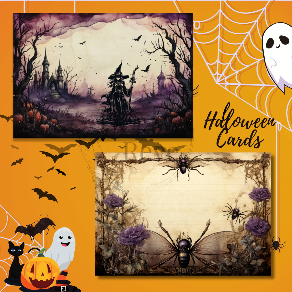 Digital Halloween Cards