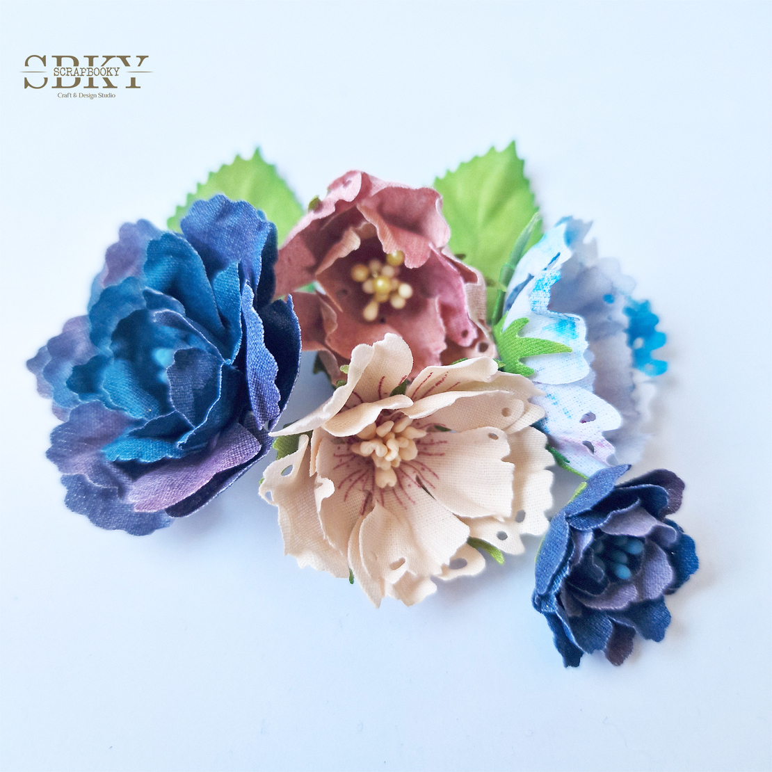 Handmade Flowers ND - Set of 5, N5