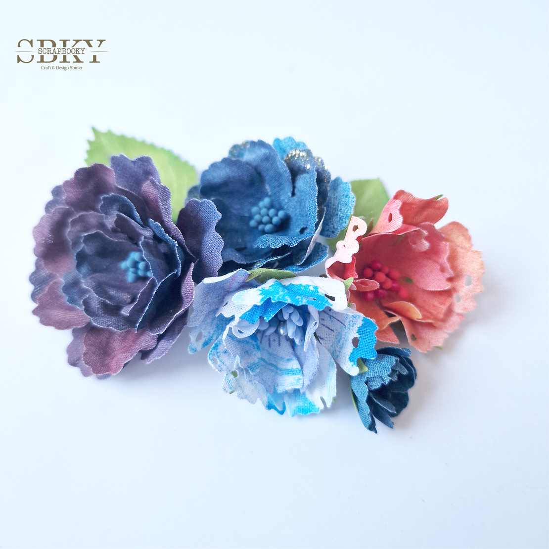 Handmade Flowers ND - Set of 5, N2