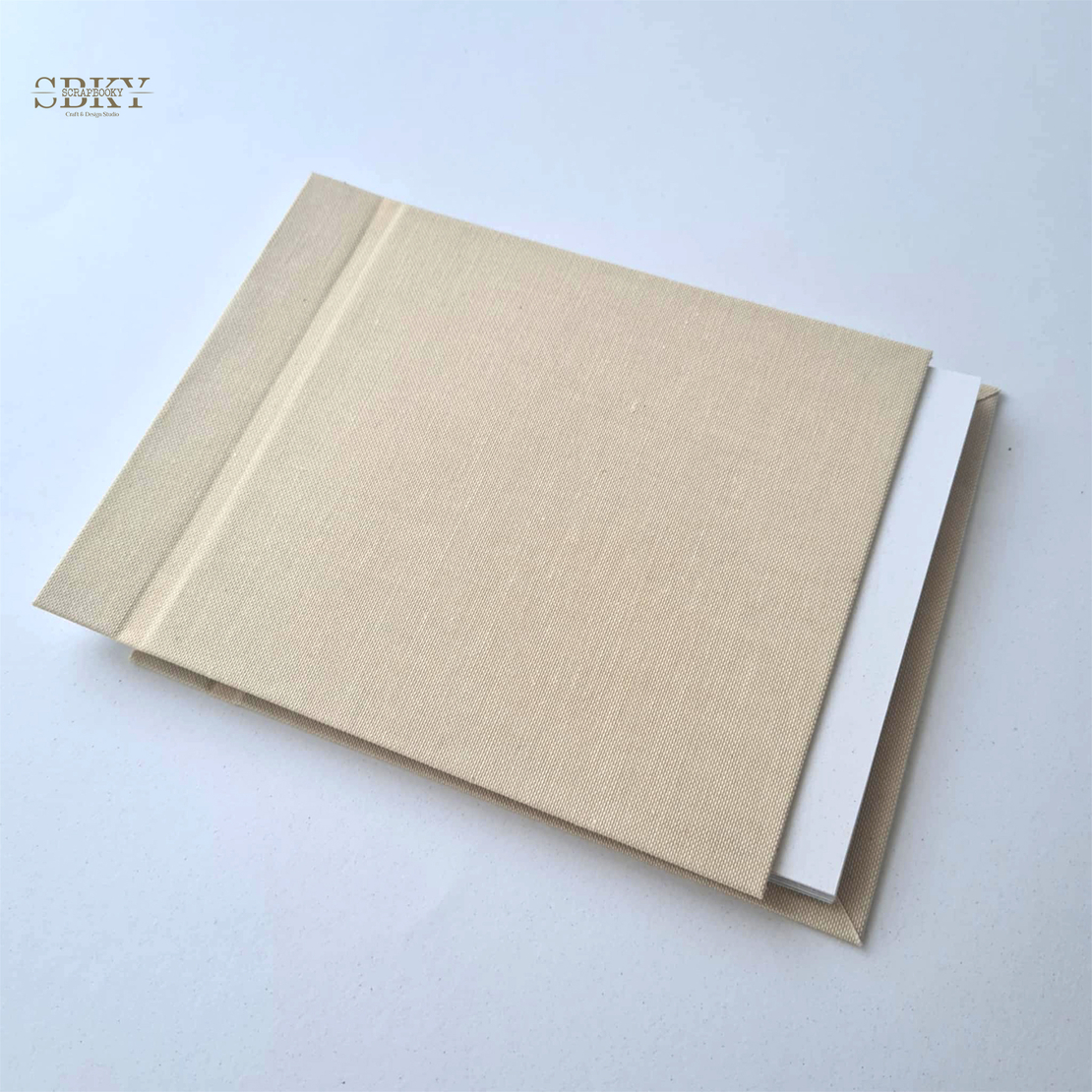 Blank Retro Album, beige