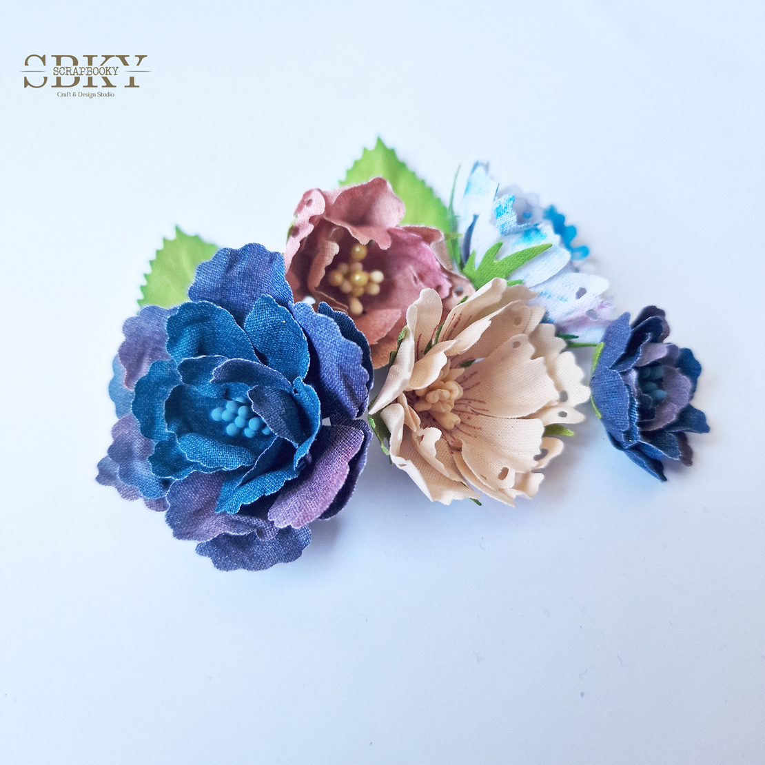Handmade Flowers ND - Set of 5, N5
