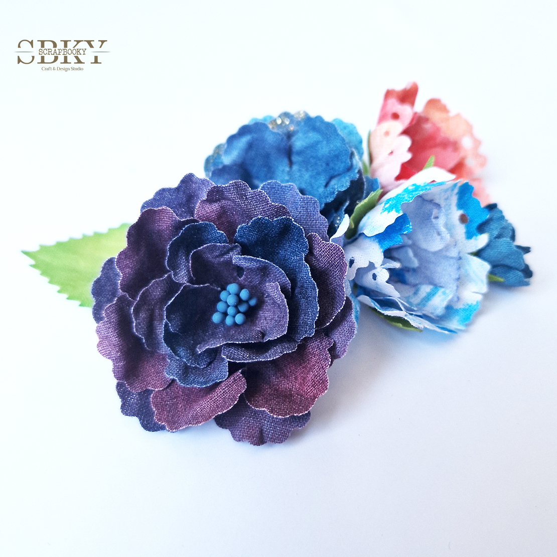 Handmade Flowers ND - Set of 5, N2