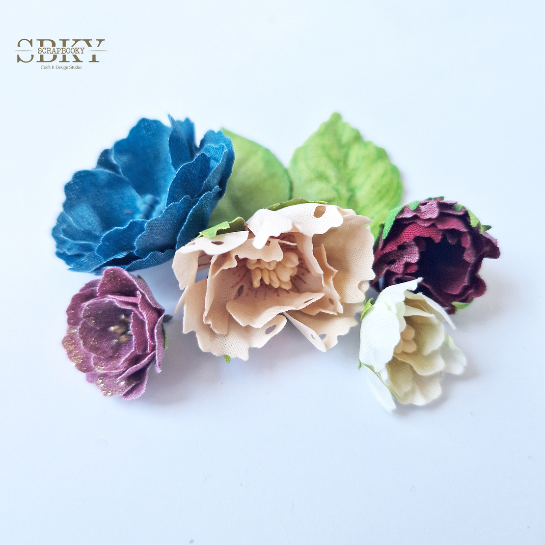 Handmade Flowers ND - Set of 5, N3