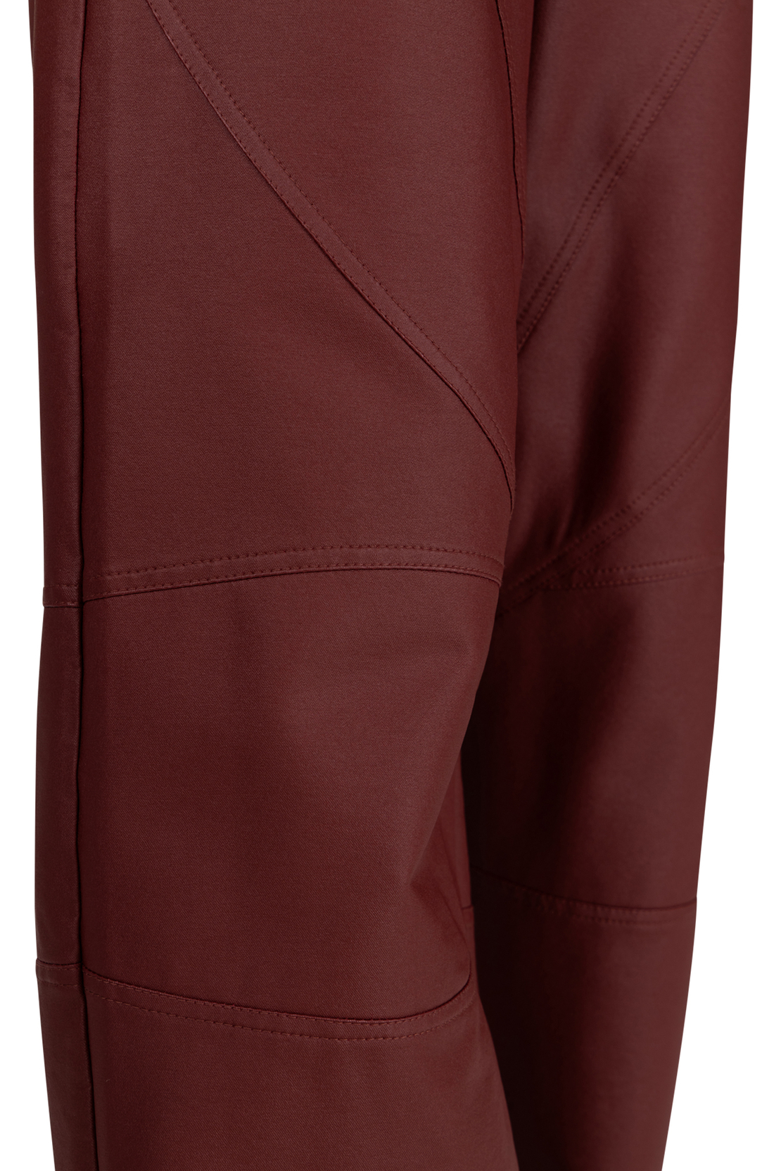 Claret cut out pants