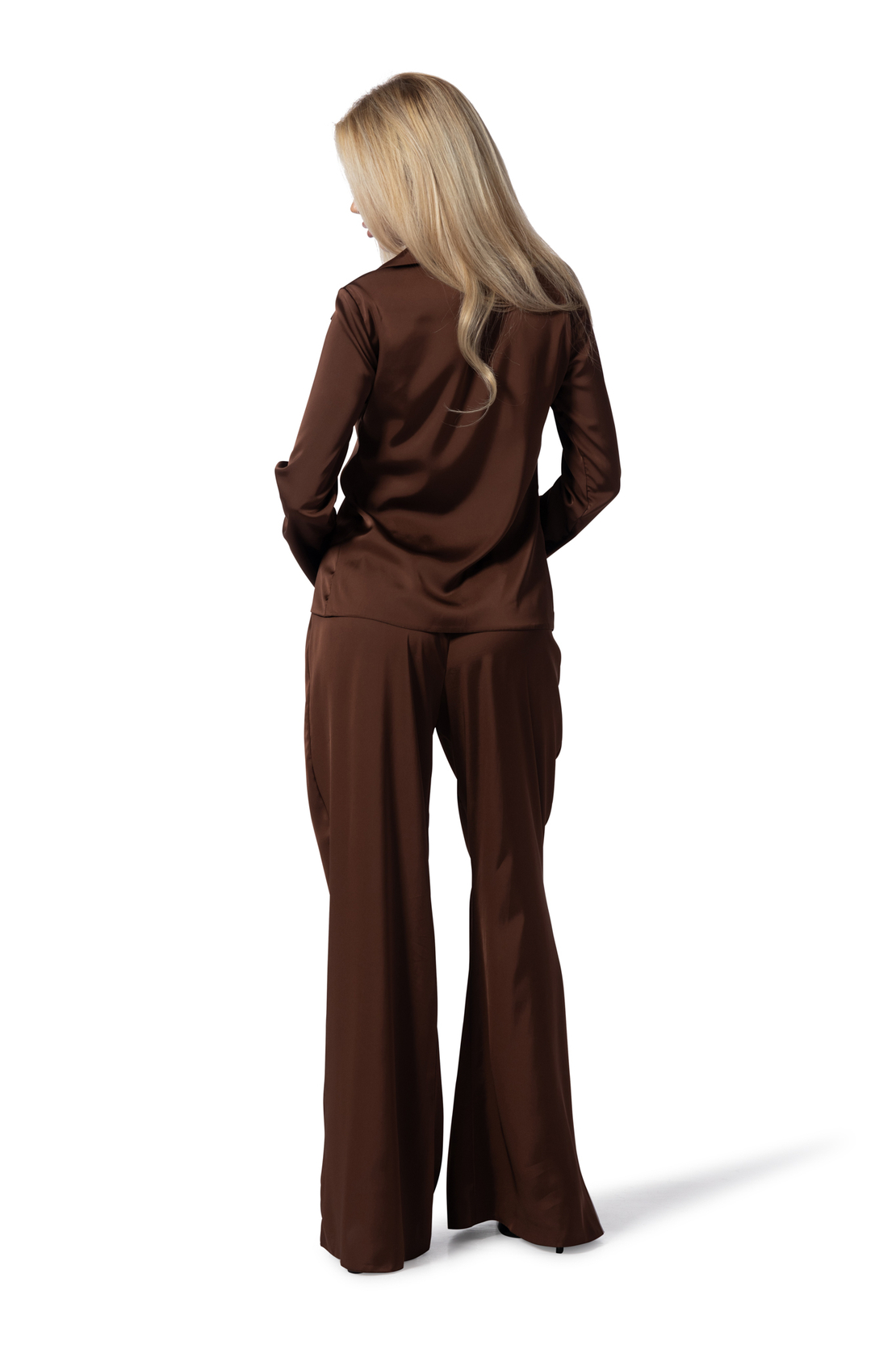 SPILLING SATIN PANTS