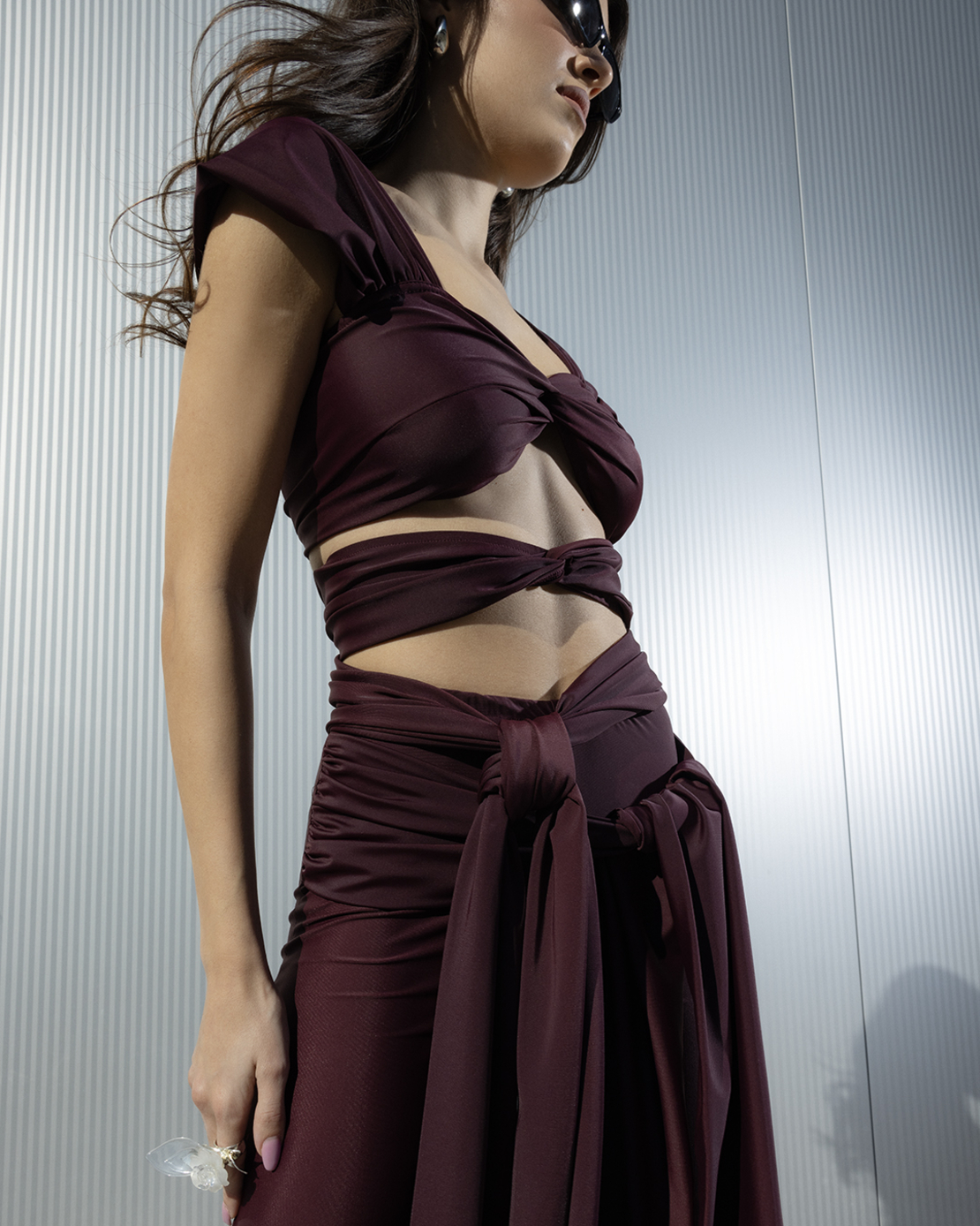 Burgundy Top