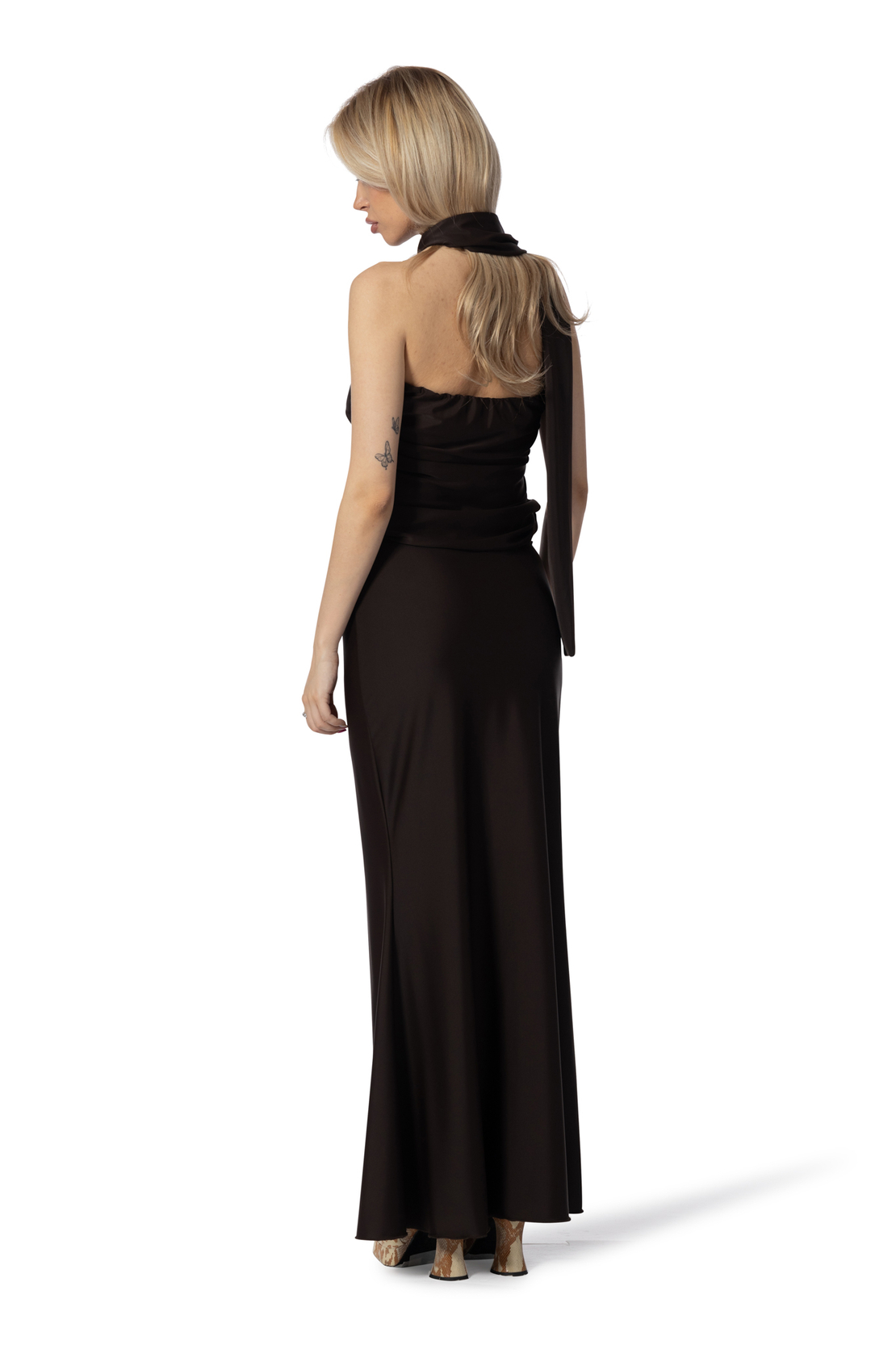 SAND LONG SKIRT