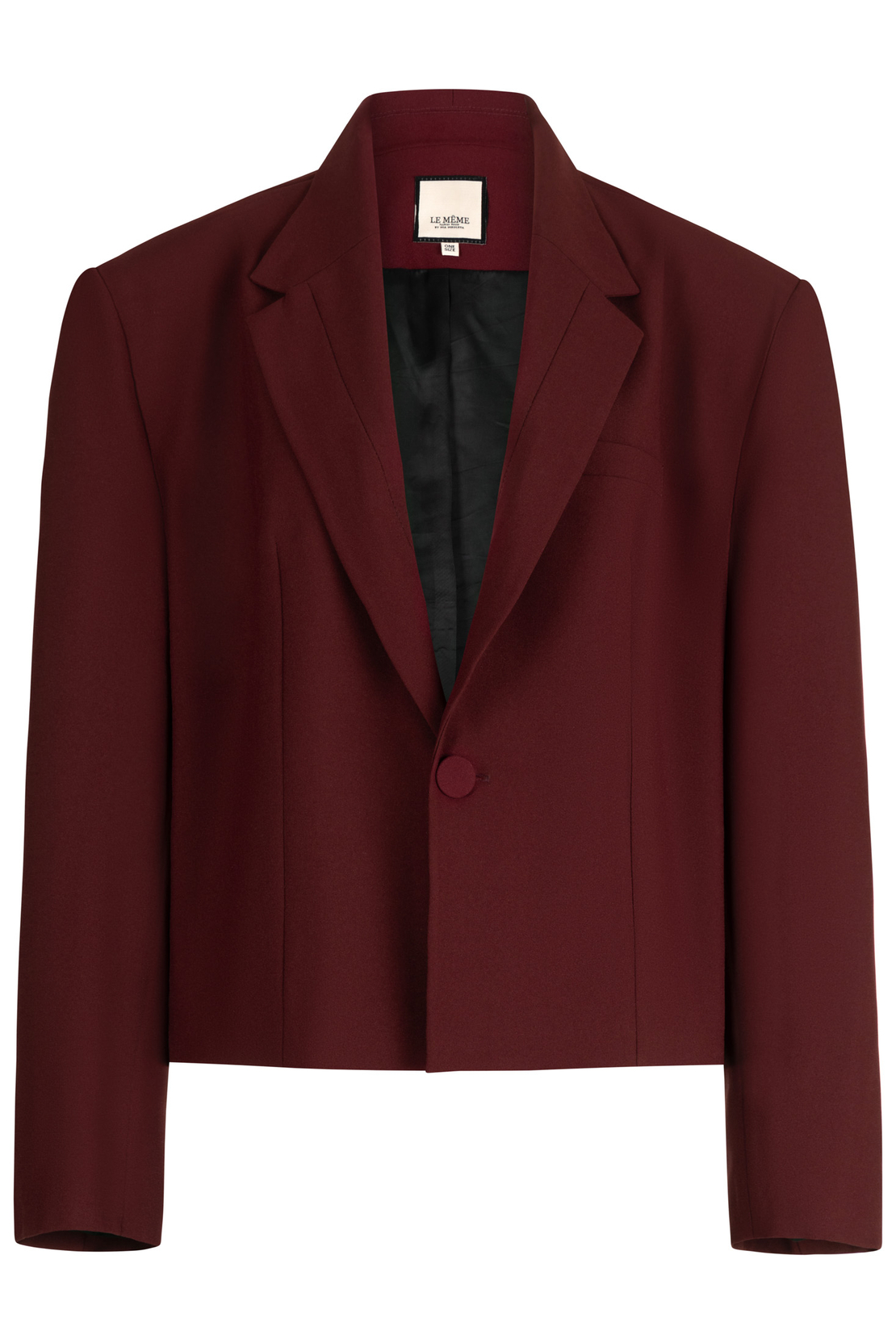 Salma Bordeaux Oversize Blazer