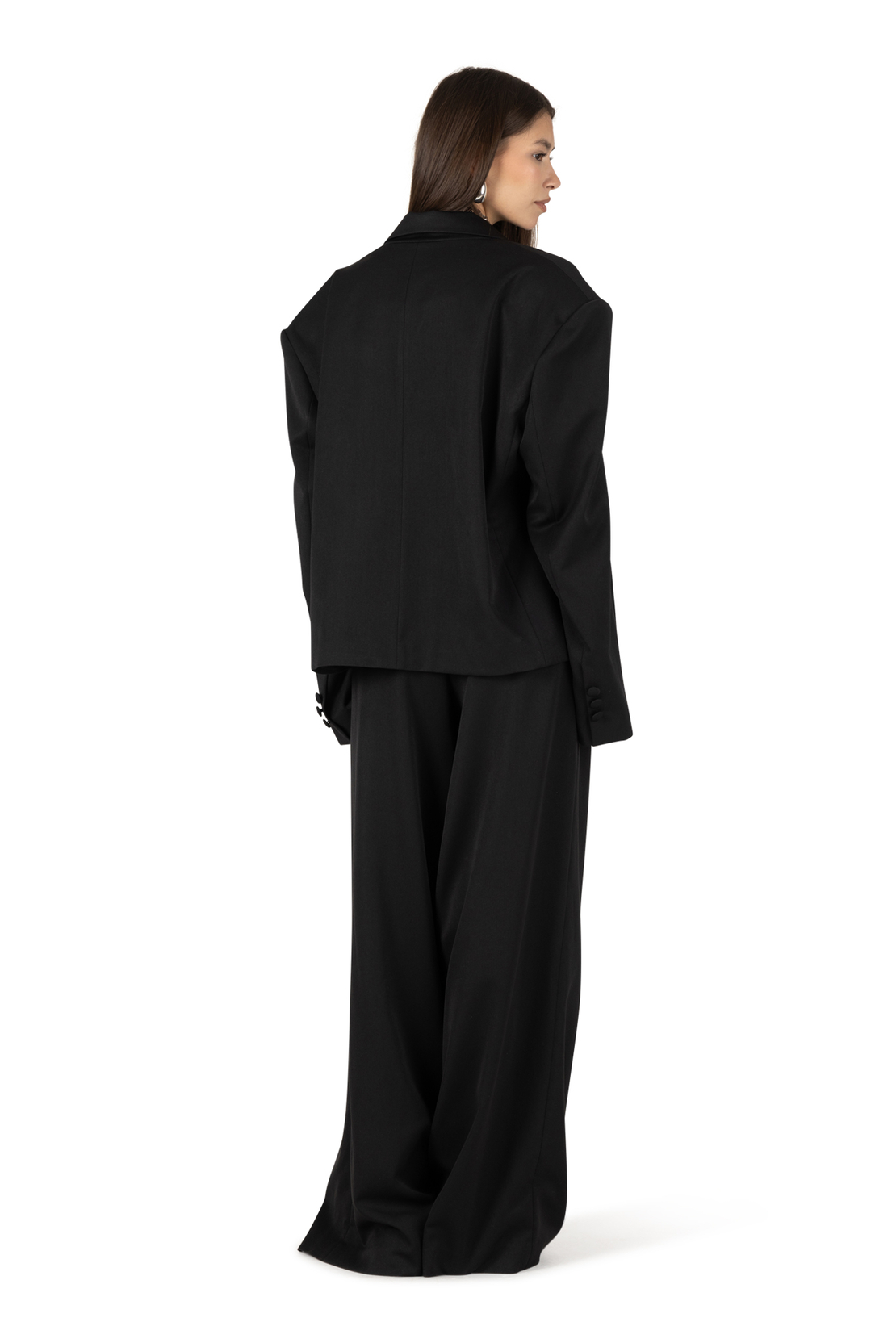 Salma Black Oversize Blazer