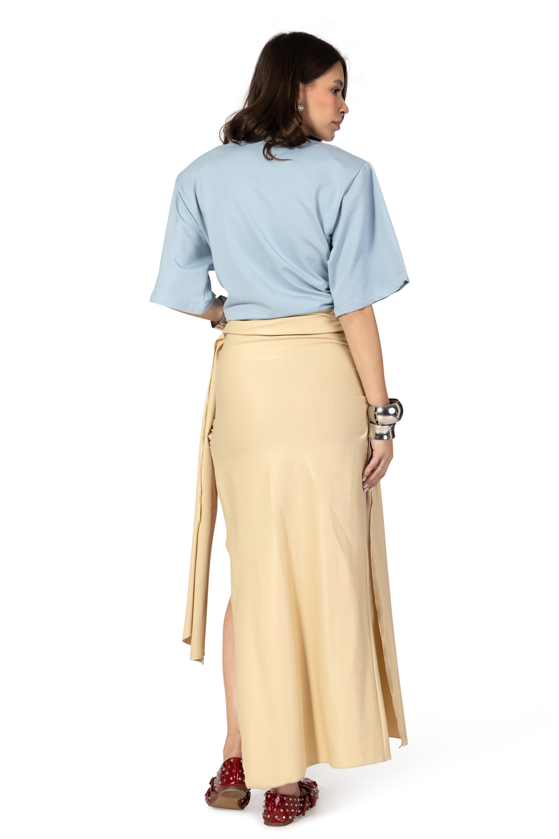POLA DRAPED SKIRT
