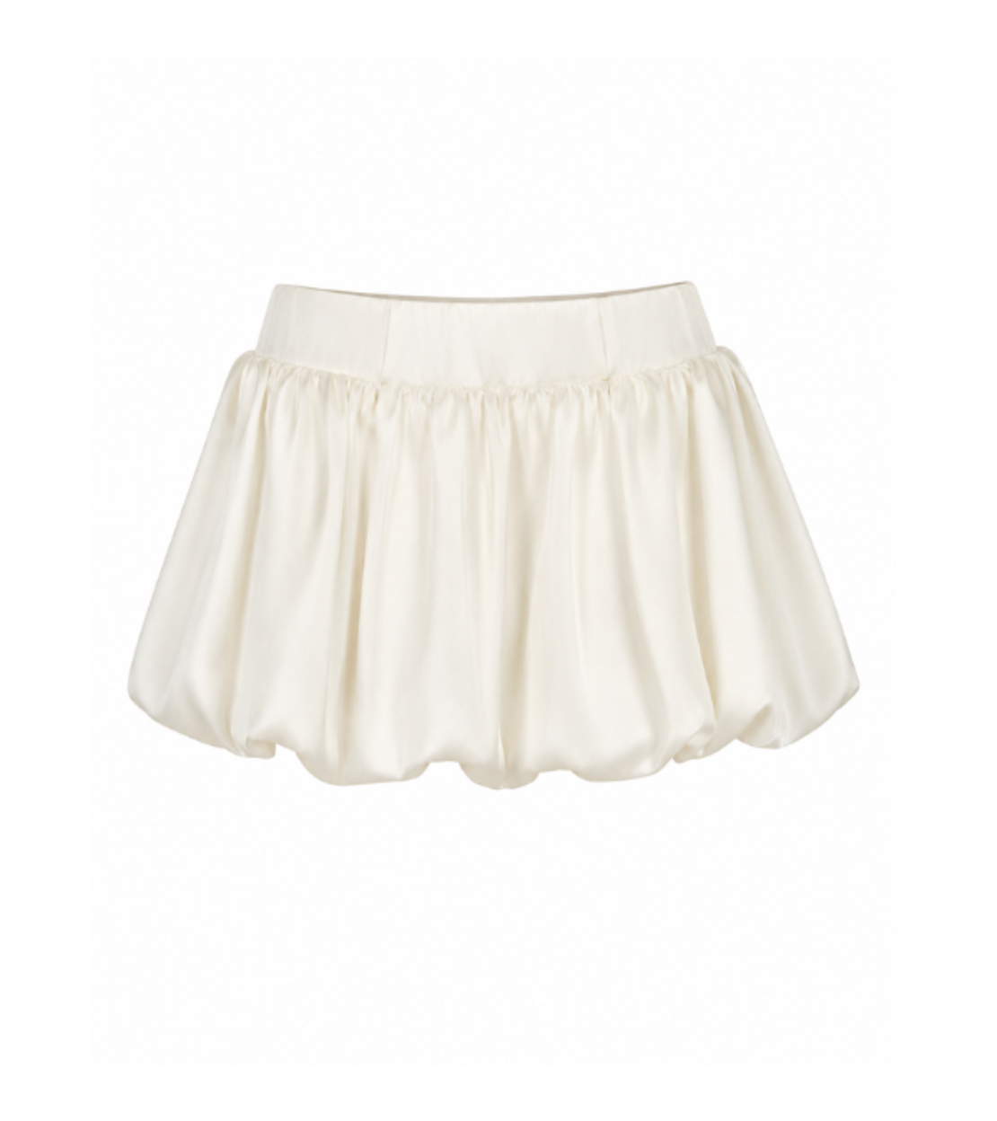 SATIN BALLOON SHORTS