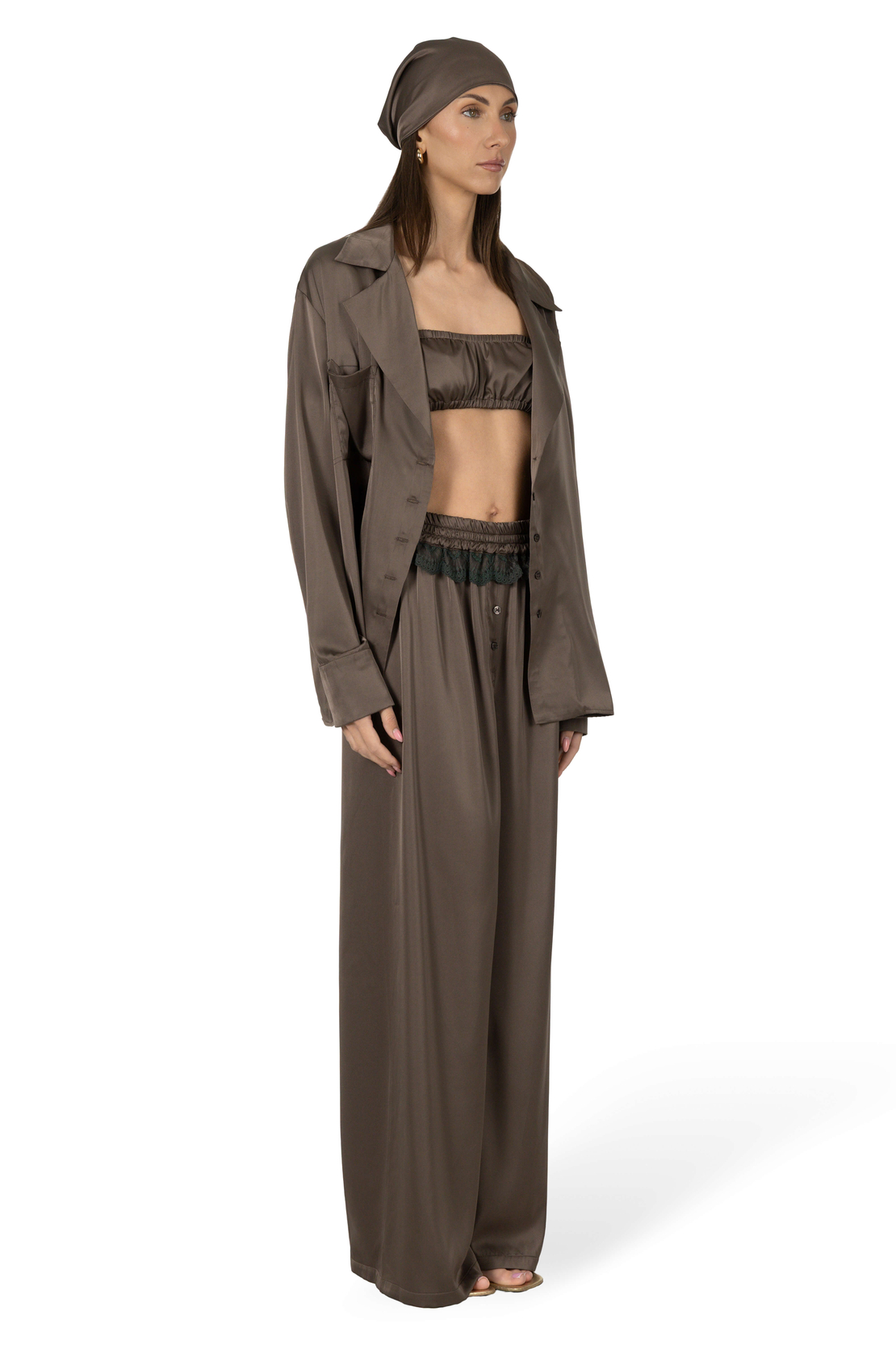 SIENNA SATIN SHIRT