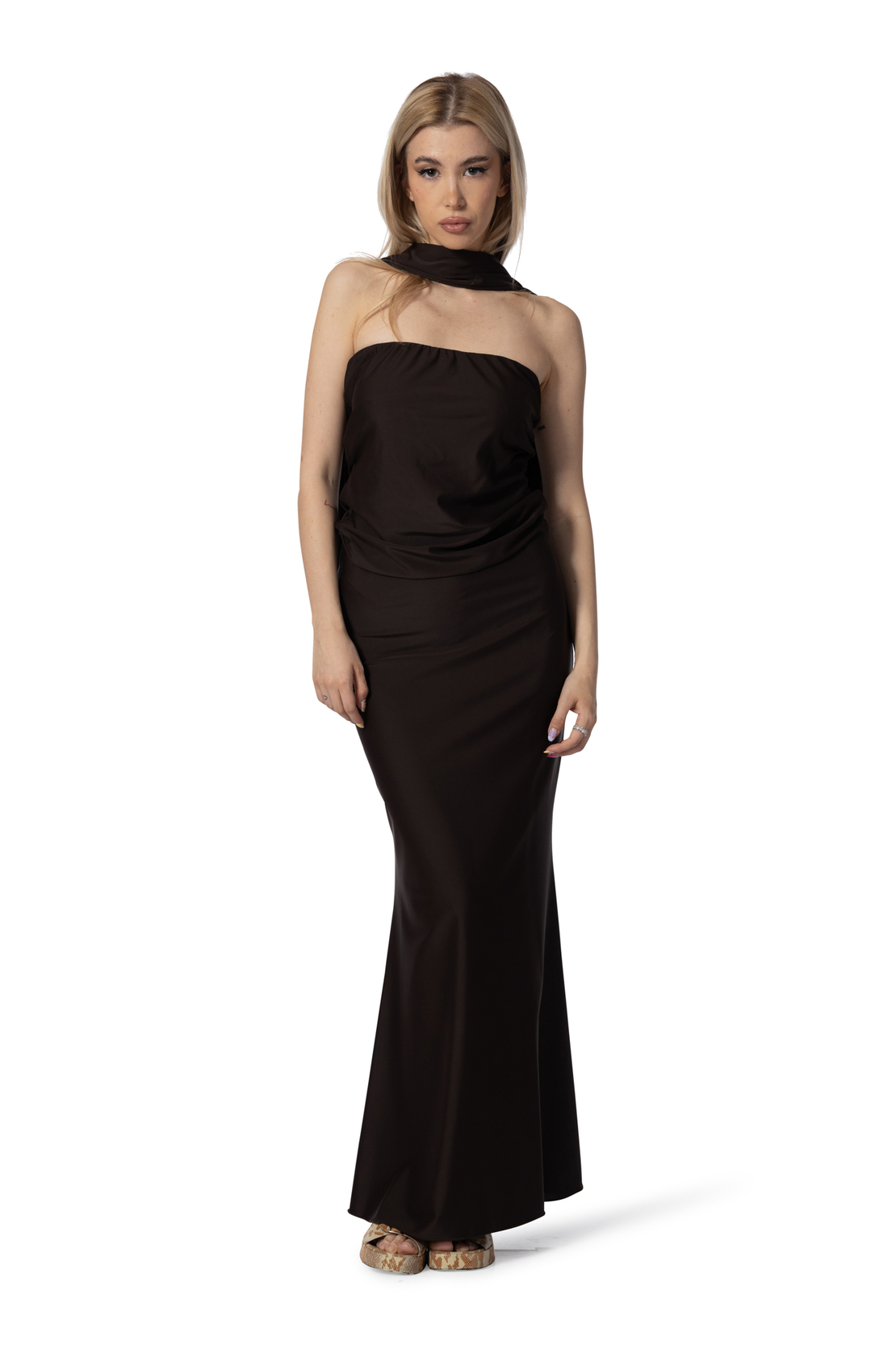 SAND LONG SKIRT