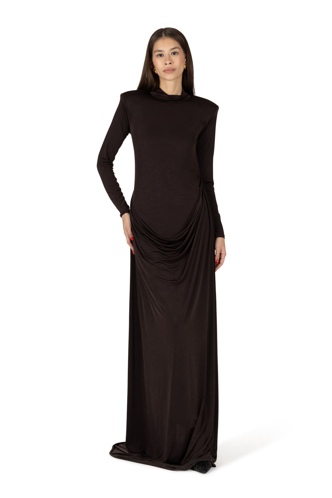 Goddess Draped Dress