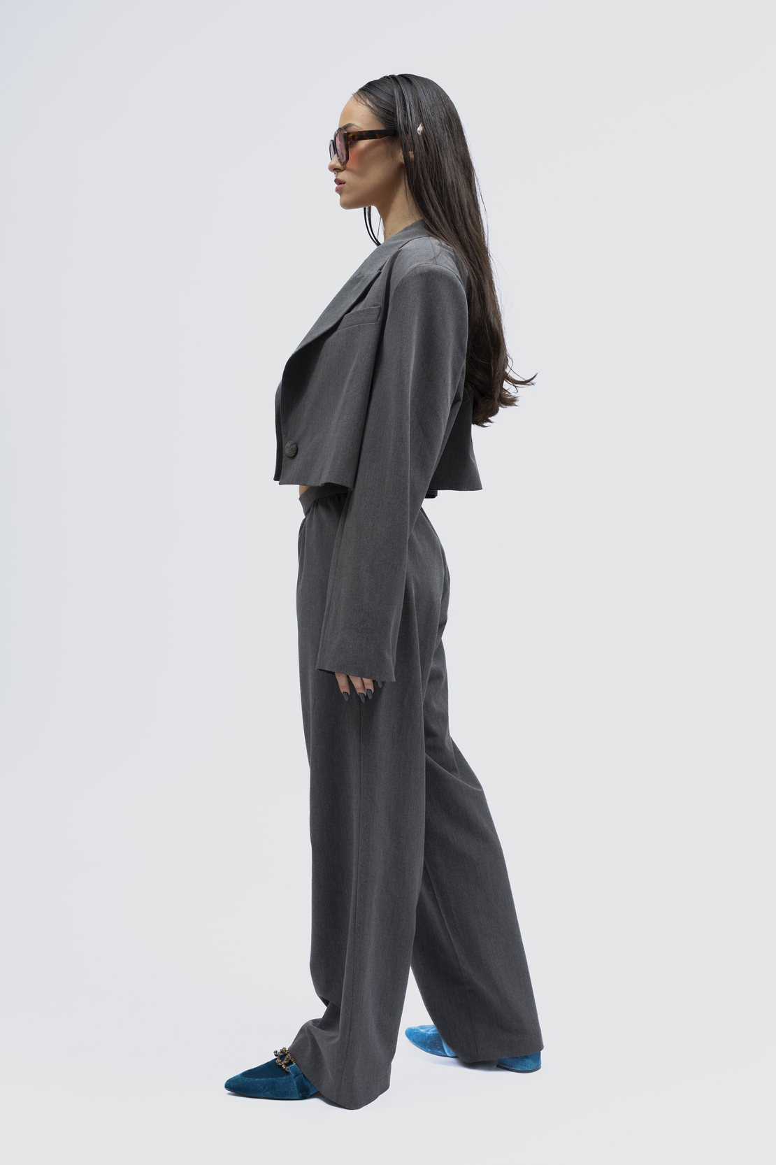 UNISEX GREY BLAZER