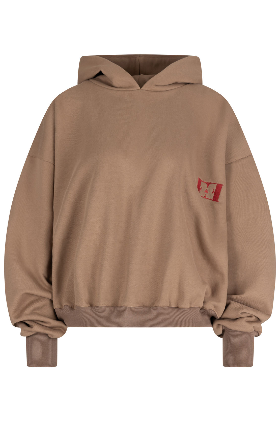 Caramel crop hoodie