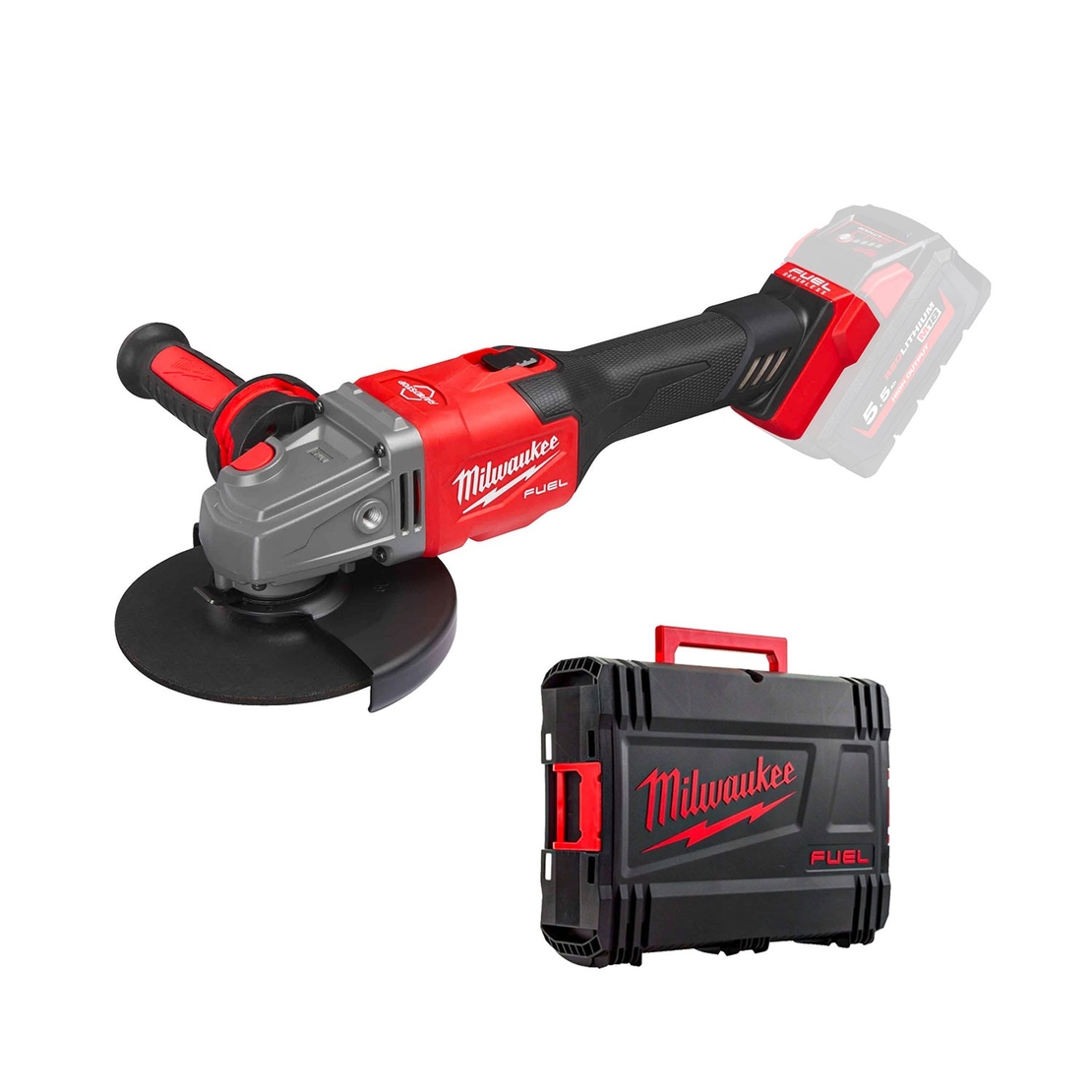 Акумулаторен ъглошлайф MILWAUKEE M18 FHSAG125XB-0X