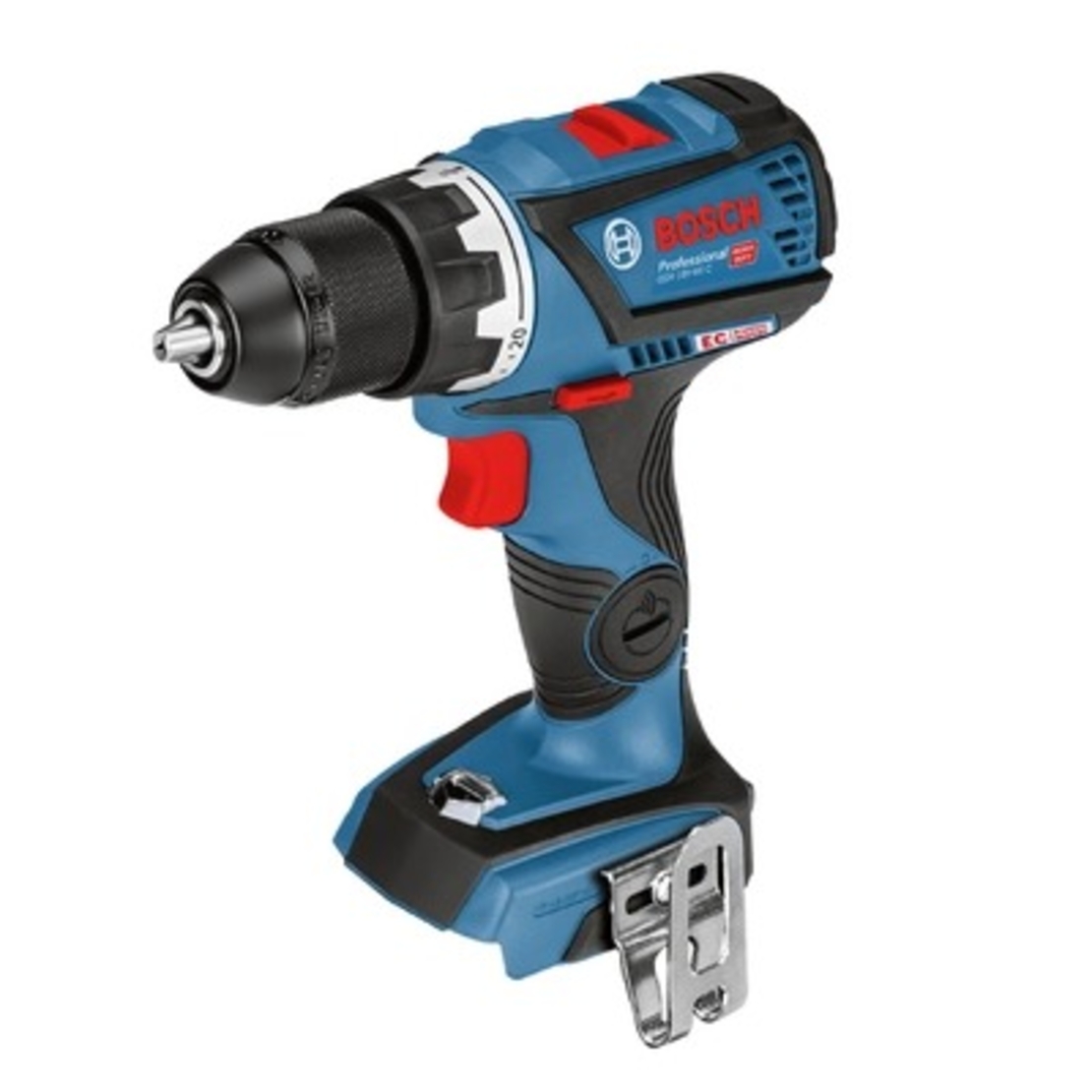 Акумулаторен винтоверт Bosch с безчетков двигател без батерия и зарядно, 18 V, 60 Nm, 1.5-13 мм, GSR 18V-60 C Solo