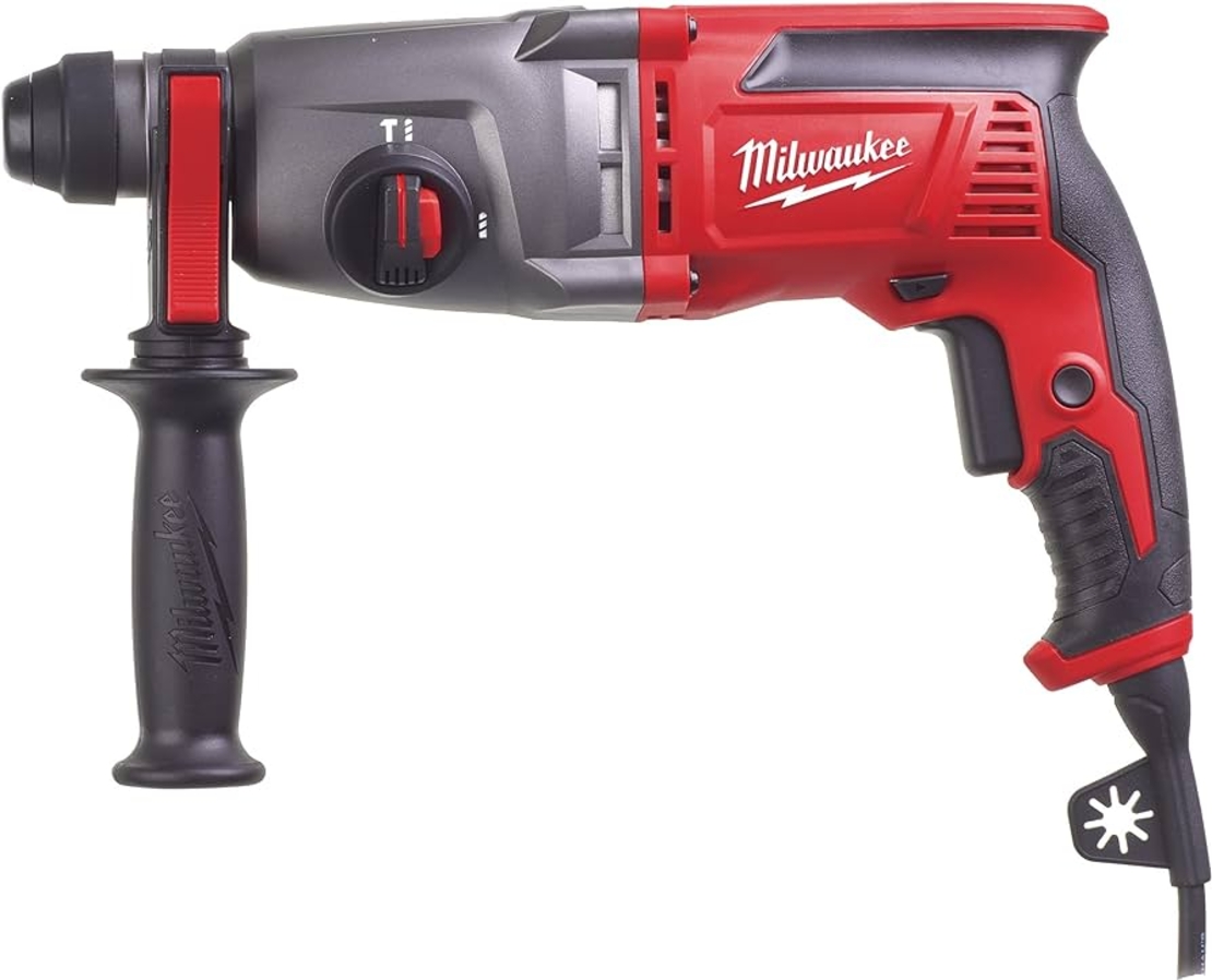 Перфоратор Milwaukee електрически SDS-plus, 800 W, 2.4 J, 0-4500 уд./мин, PFH 26 T