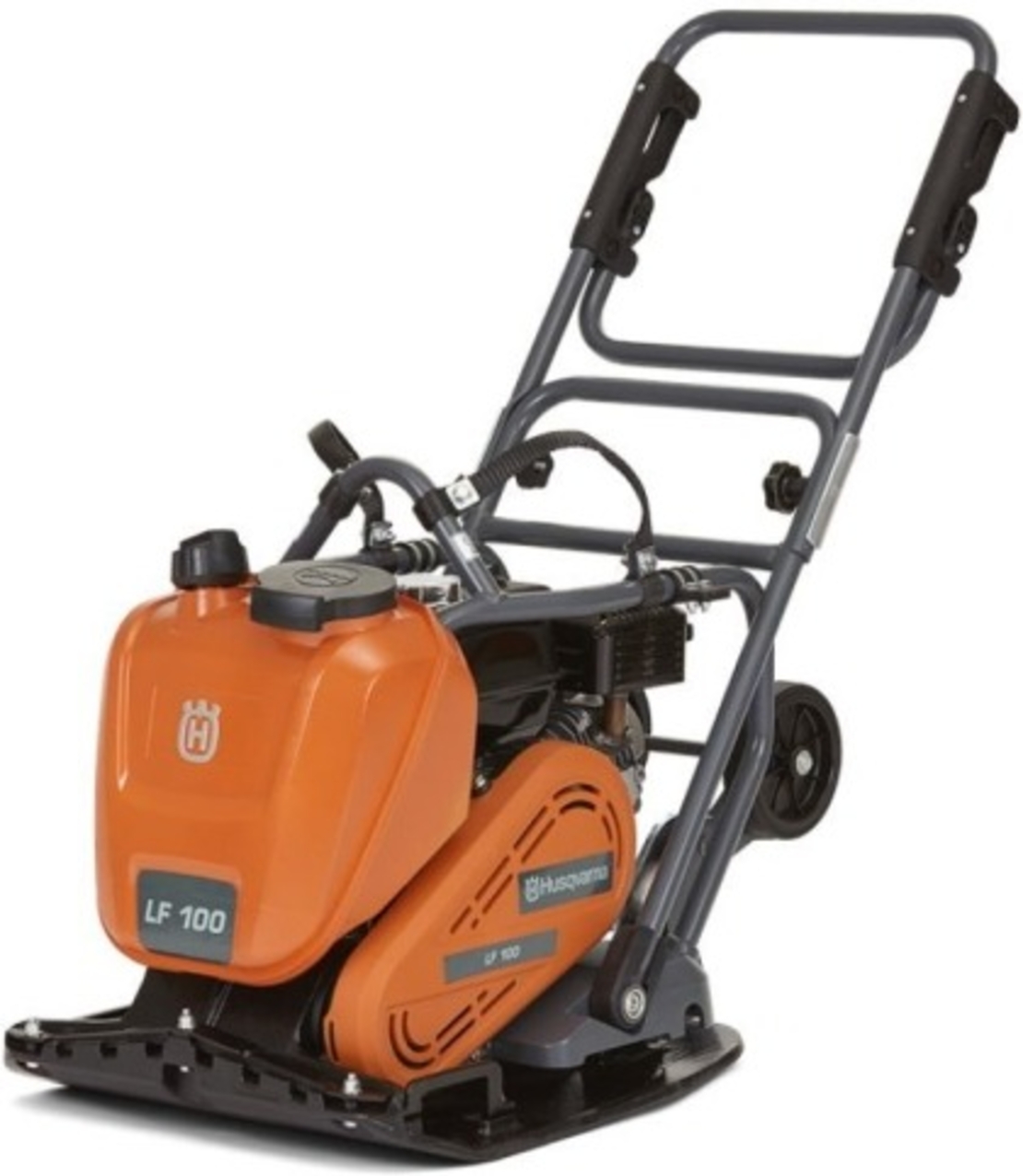 Трамбовка Husqvarna Construction тип вибрационна плоча 3600 W, 4.8 к.с., 500x595 мм, 17 kN, 25 м/мин, LF 100 LAT