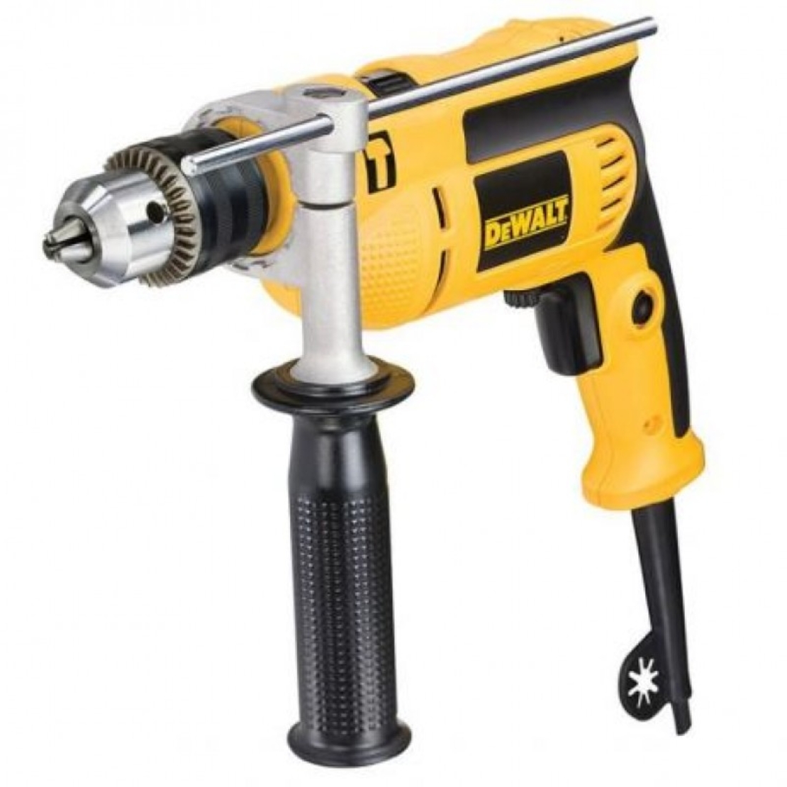Ударна бормашина DeWALT кабелна 650 W, 8.6 Nm, 0-2800 об./мин, 1.5-13 мм, DWD024