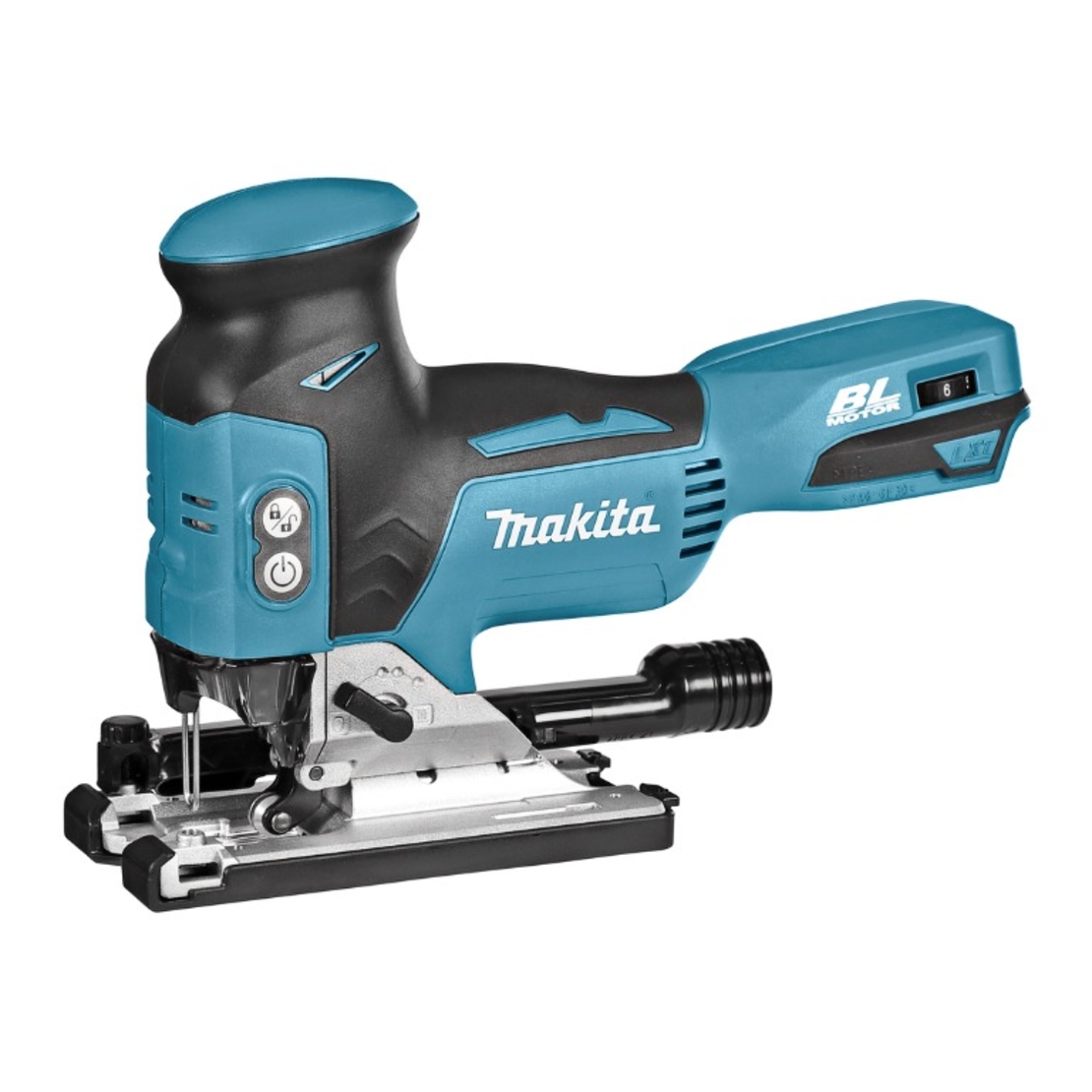Прободен трион Makita акумулаторен без батерия и зарядно, 18 V, 0-3500 хода/мин, 26 мм, DJV181Z