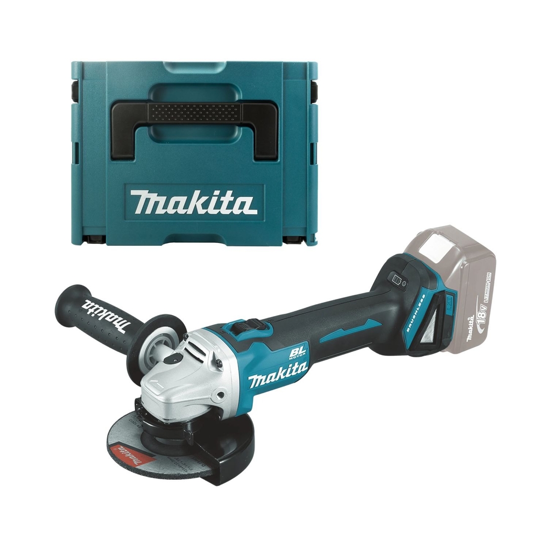 Акумулаторен ъглошлайф MAKITA DGA506ZJ