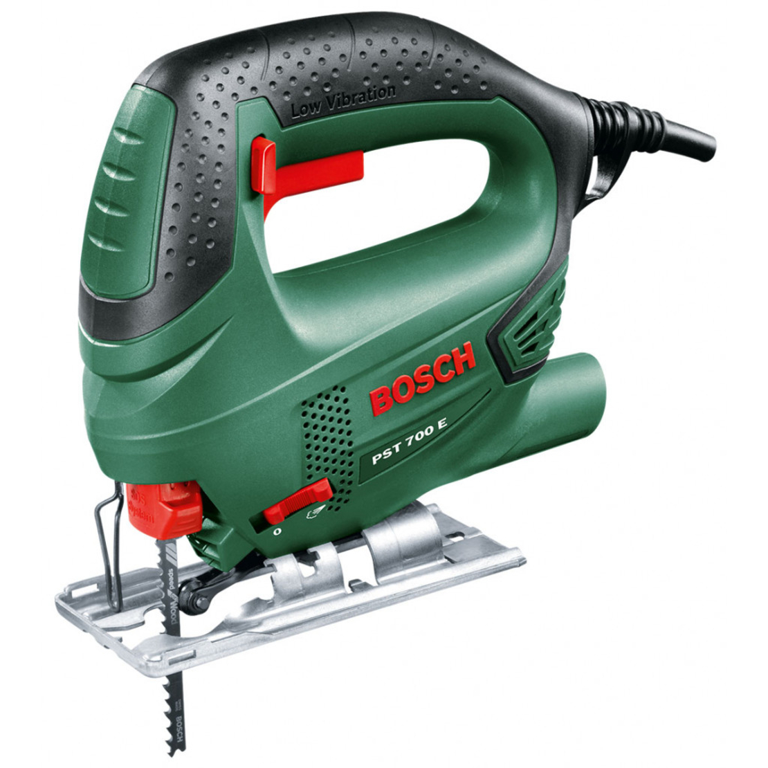 Прободен трион Bosch зеге електрически с плавно регулиране 500 W, 500-3100 хода/мин, 26 мм, PST 700 E