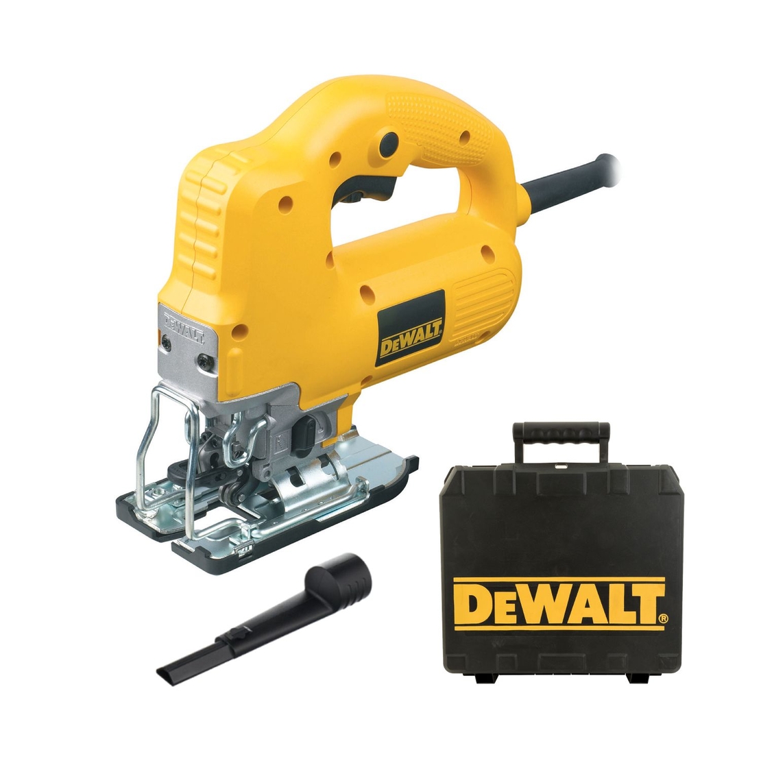 Прободен трион DeWALT зеге електрически с плавно регулиране 550 W, 0-3100 хода/мин, 20 мм, DW341K