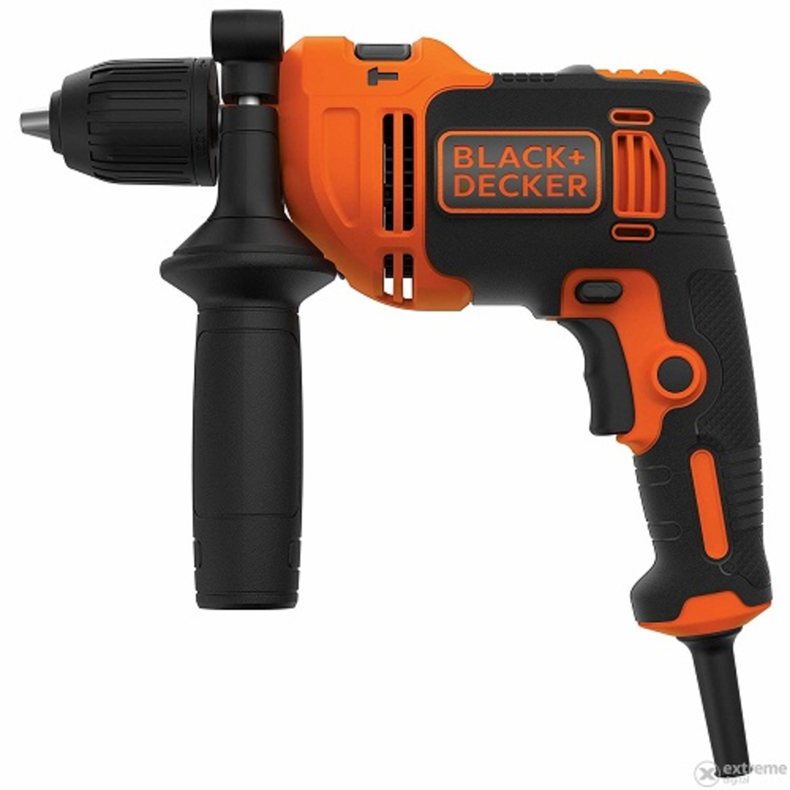 Ударна бормашина Black & Decker кабелна 710 W, 0-2800 об./мин, 1.5-13 мм, BEH710