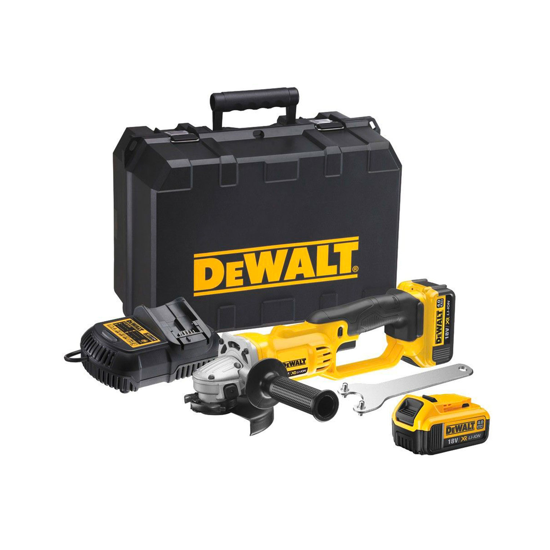 Акумулаторен ъглошлайф DEWALT DCG412M2