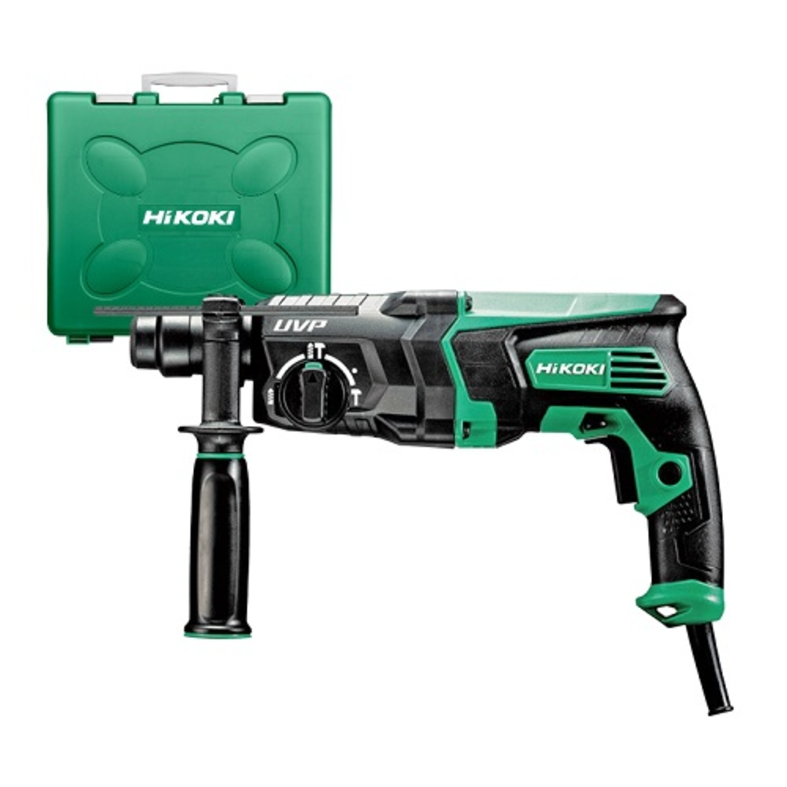 Перфоратор HiKOKI - Hitachi електрически SDS-plus, 850 W, 3.4 J, 0-4300 уд./мин, DH28PCY