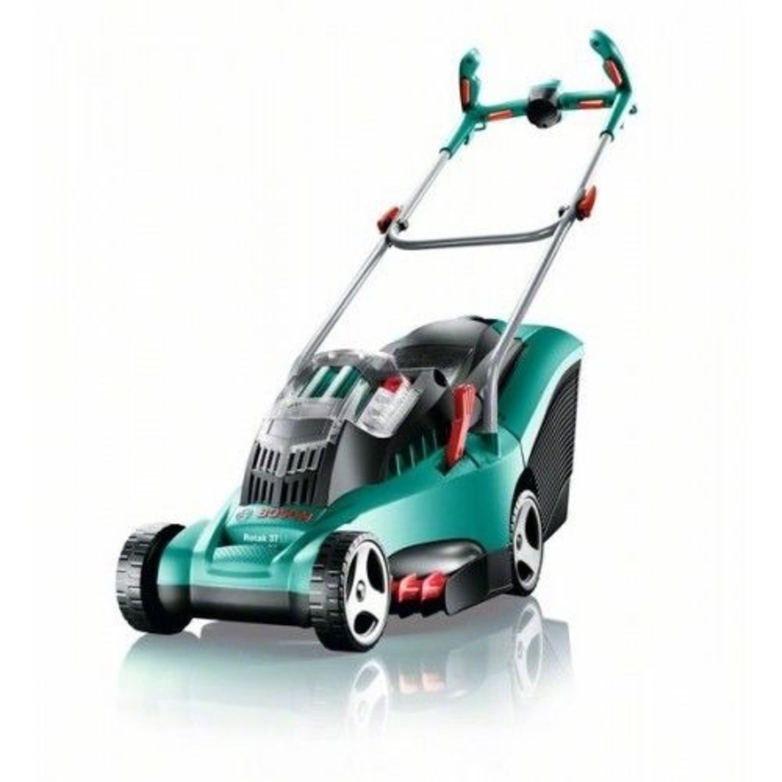 Коса Bosch акумулаторна колесна с 1 батерия и зарядно, 36 V, 4 Ah, 370 мм, Rotak 37 LI