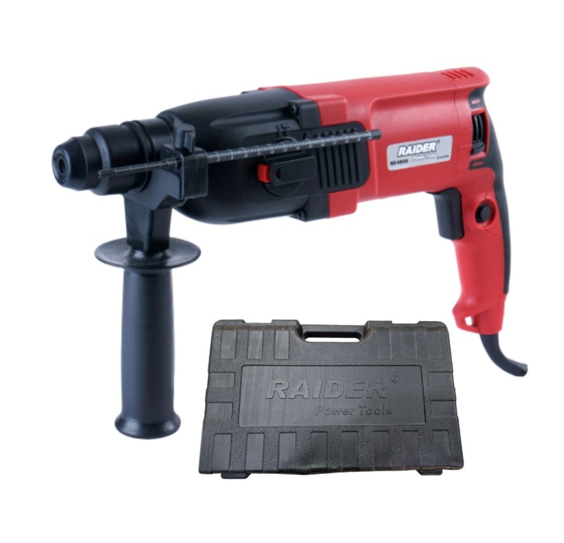 Перфоратор Raider електрически SDS-plus, 800 W, 2.5 J, 0-5000 уд./мин, RD-HD38