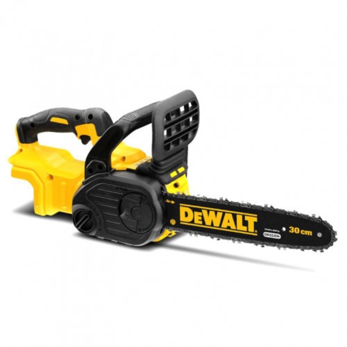 Трион DeWALT верижен акумулаторен без батерия и зарядно, 18 V, 30 см, 3/8 