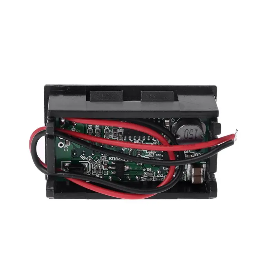 Волтметър 12v с  два USB порта за зареждане