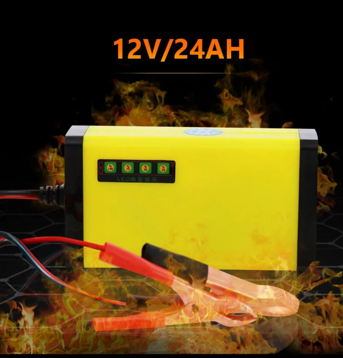 Смарт Импулсно Зарядно за Акумулатори 12v 2A