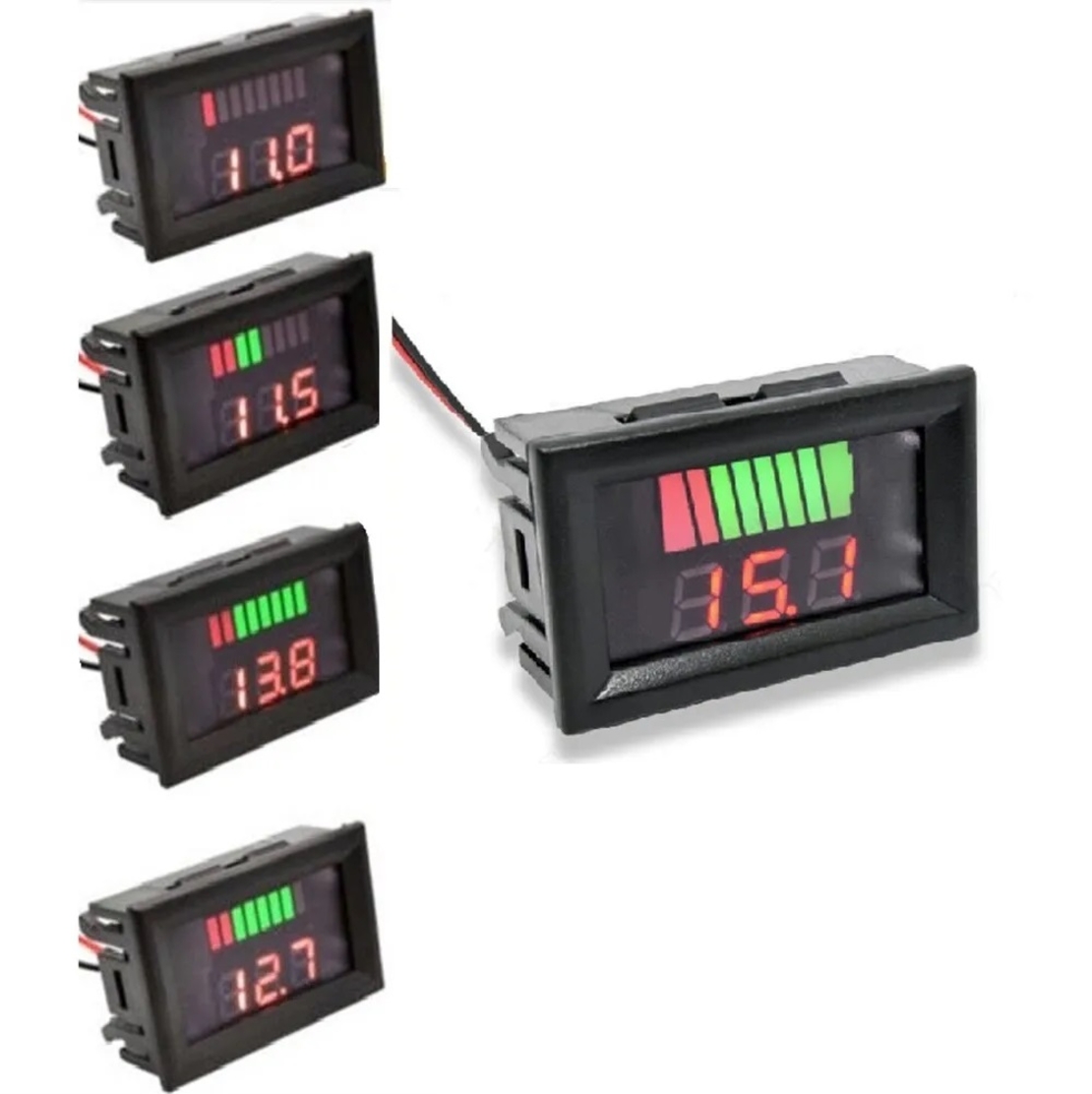 Волтметър  12v / 24v / 36v / 48v / 60v