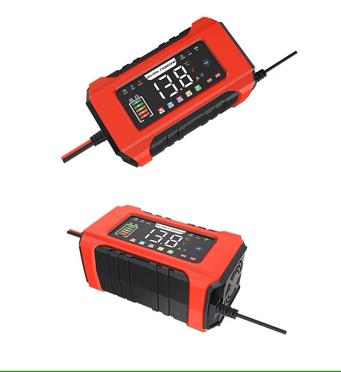Смарт Импулсно Зарядно за Акумулатори 12v 15A / 24v 8A LifePo4
